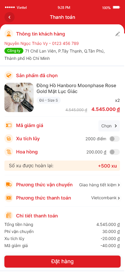 App kinh doanh online